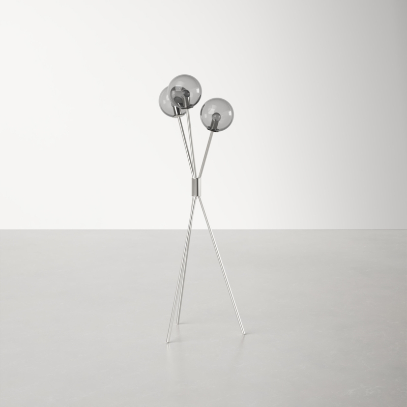 Riveter 58.5'' Tripod Floor Lamp