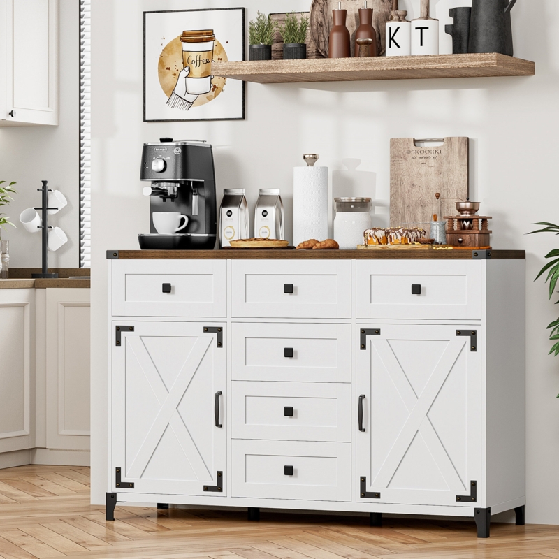 Rolston 53.7'' Sideboard with 6 Drawers
