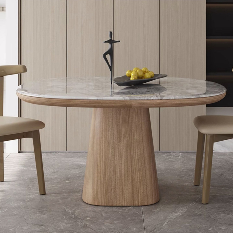 Round Marble Top Dining Table