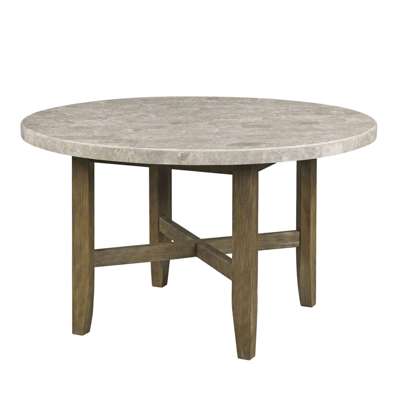 Round Marble Top Dining Table