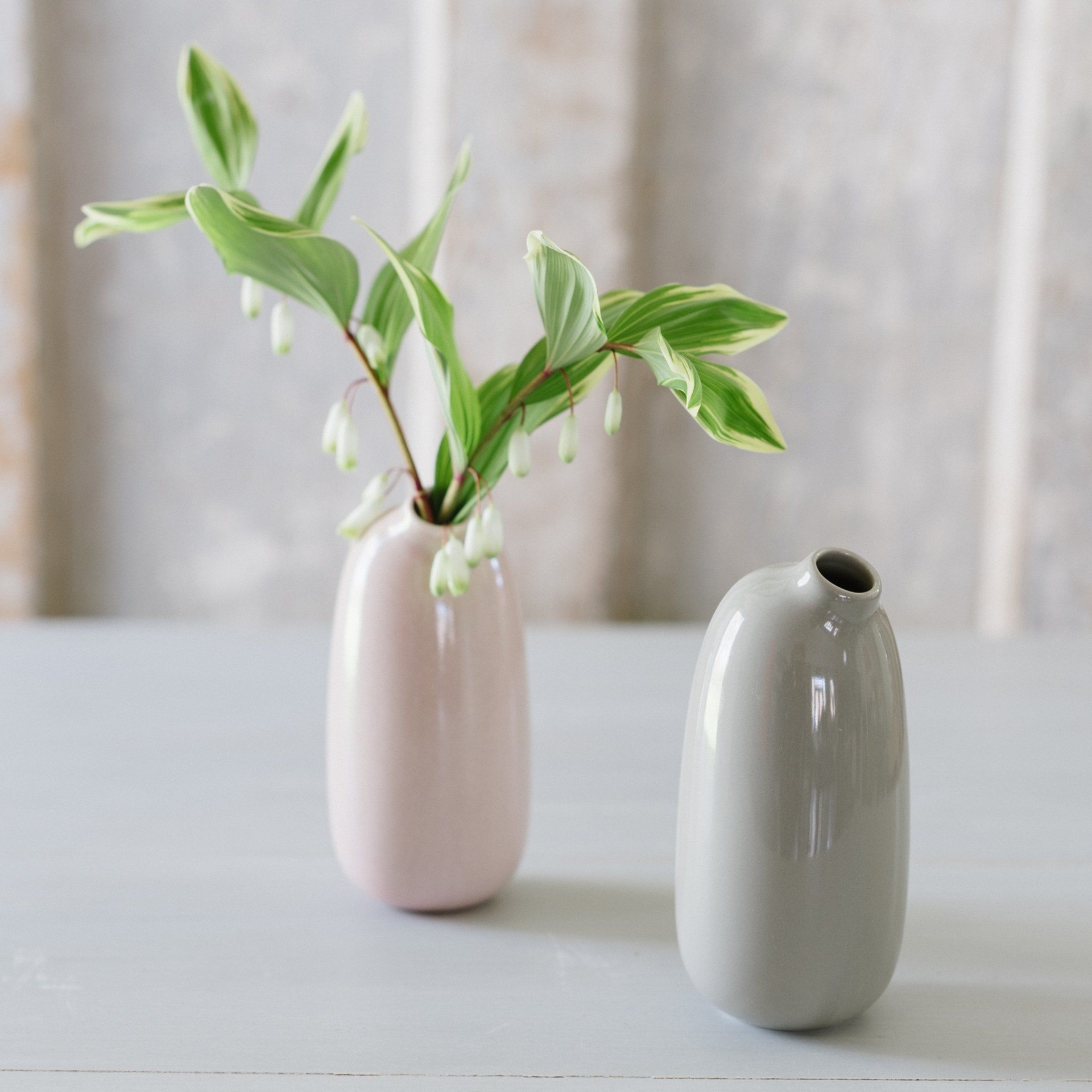 SACCO Porcelain Vase - Pink / 03
