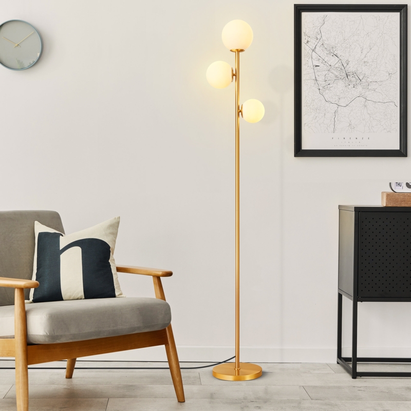 Sagers 69" LED Dimmable Tree Floor Lamp