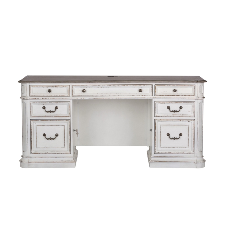 Salinas Solid Wood Credenza Desk