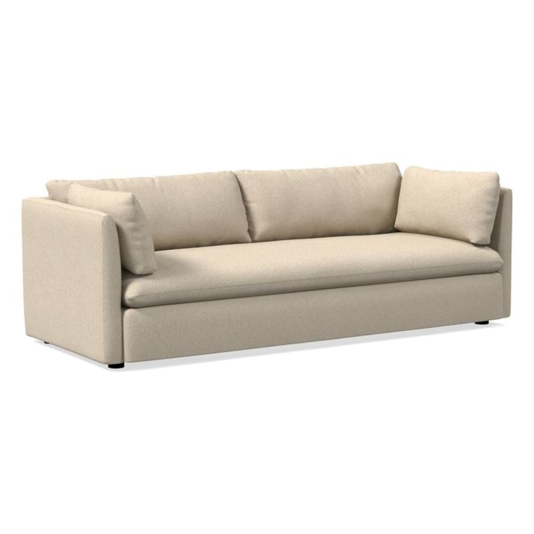 Shelter 92" Sofa, Chenille Tweed, Sand
