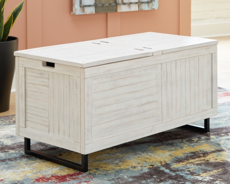Solid + Manufactured Wood Vintage Trunk