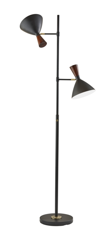 Sonoma 67.25'' Black Tree Floor Lamp