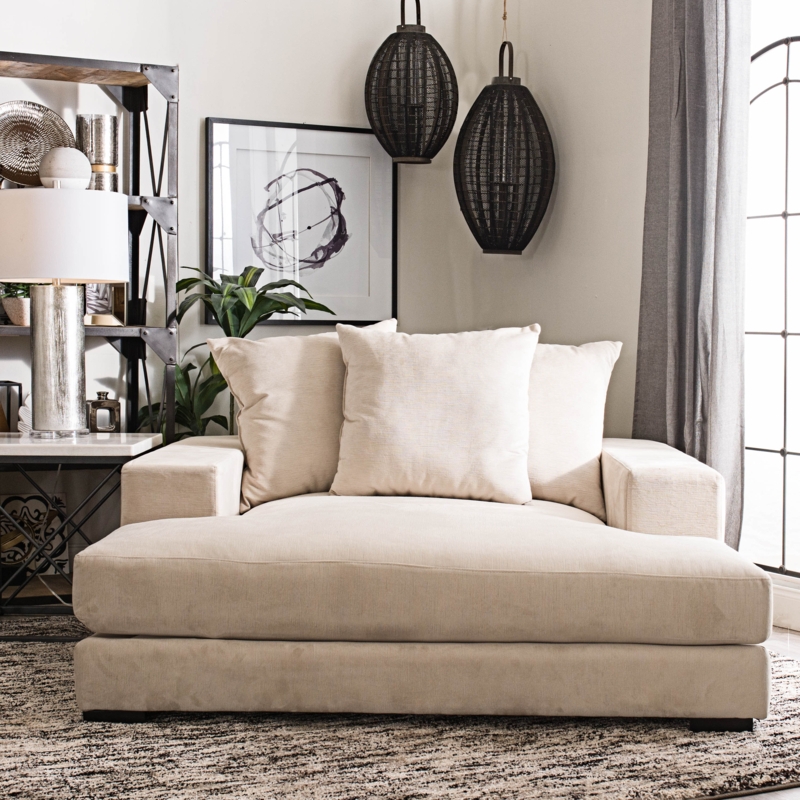 ST James 63" W Polyester Chair and a Half