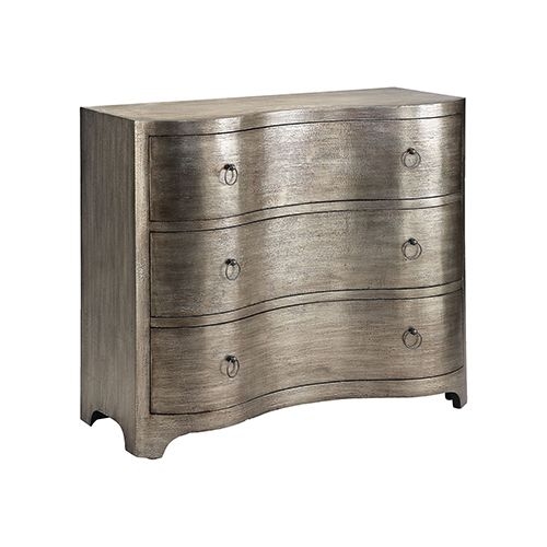 Stein World 28304 Greybeau Chest in Silver Leaf Premium Shipping Options, Transitional | Bellacor