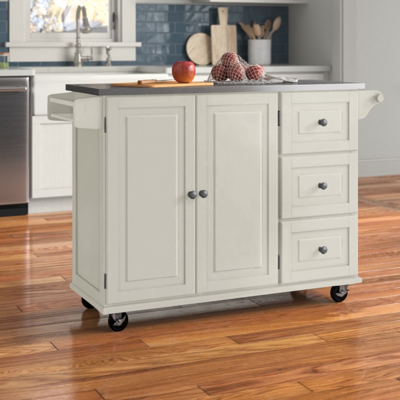 Taniha Metal Kitchen Cart