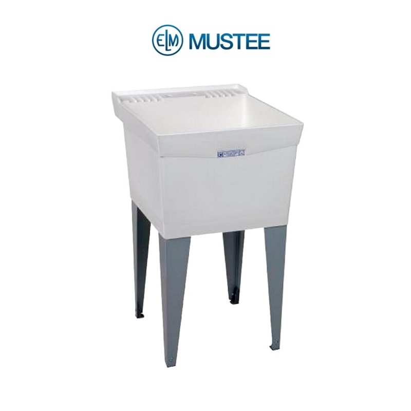Utilatub 20" x 24" Free Standing Laundry Sink