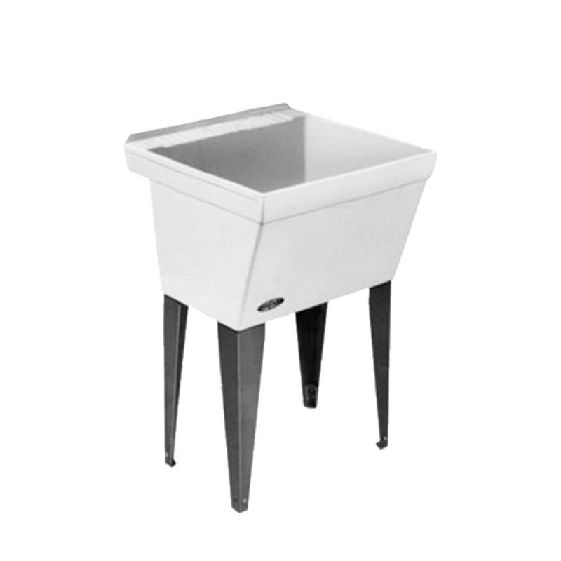 Utilatub 23" x 23.5" Free Standing Laundry Sink