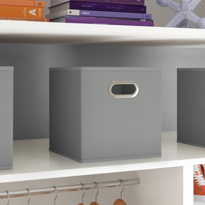 Wayfair Basics Open Fabric Storage Bin Set