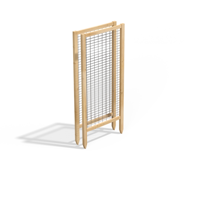 Wood Lattice Panel Trellis