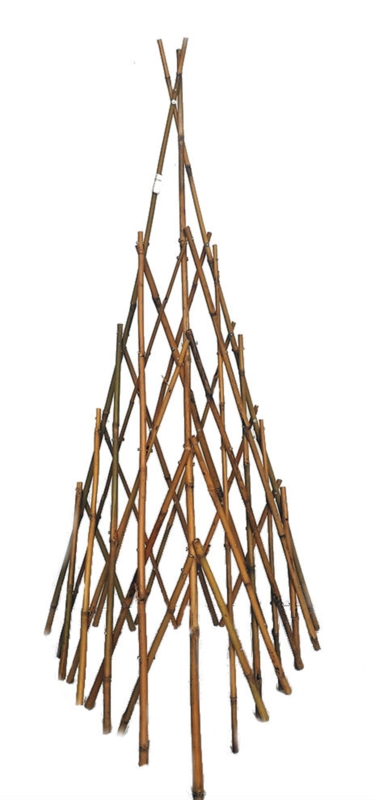 Wood Obelisk Trellis