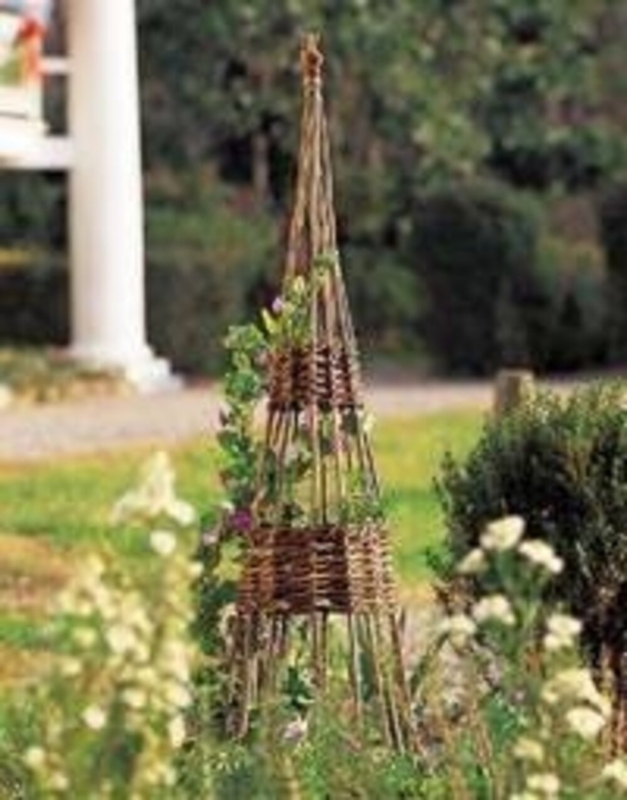 Wood Obelisk Trellis