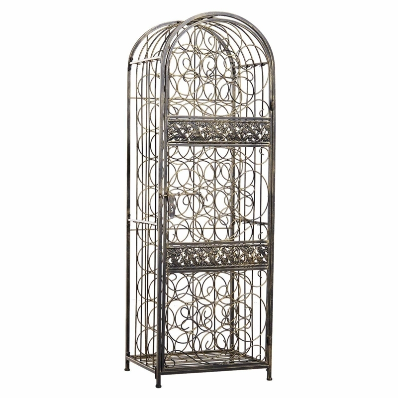 Zeppelin 45 Bottle Floor Wine Bottle Rack