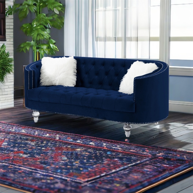 102.4'' Velvet Loveseat