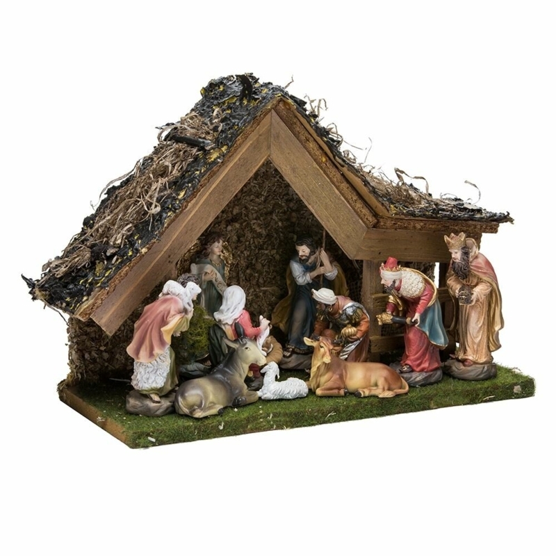 11 Piece Nativity Set