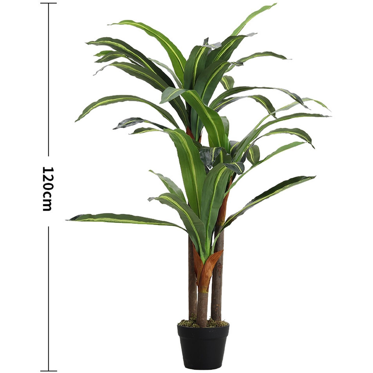 120CM Artificial Potted Tree - Green