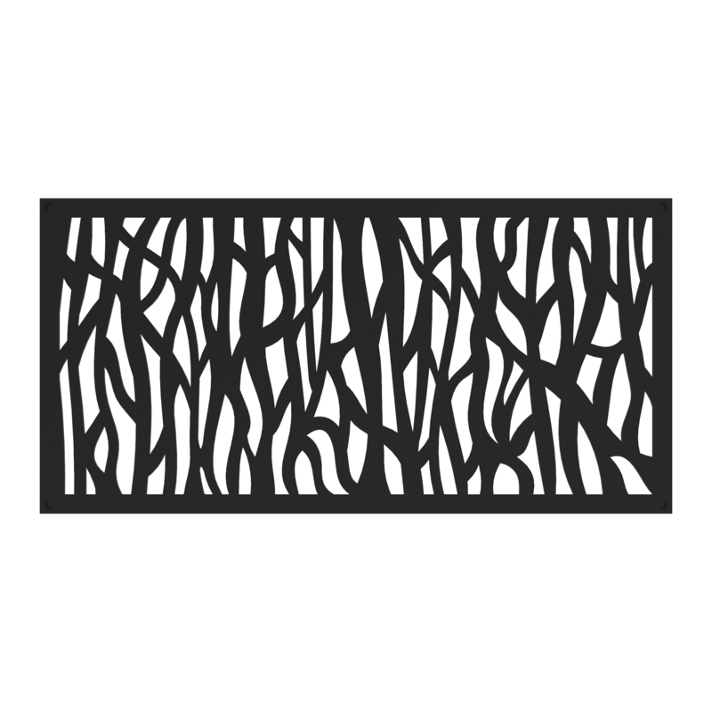 2 ft. x 4 ft. Sprig Decorative Screen