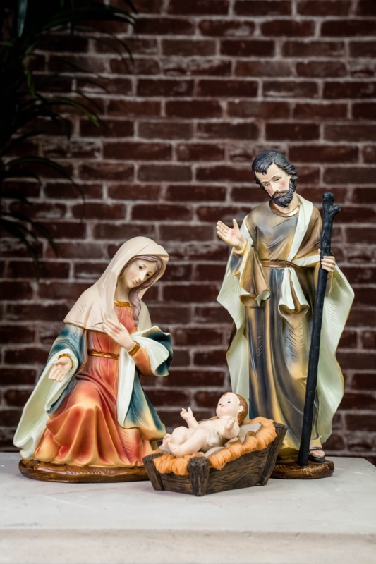 3 Piece Nativity Figurine Set