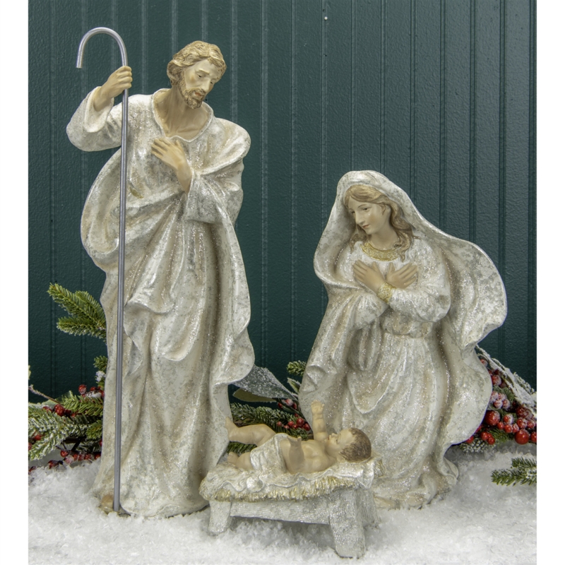 3 Piece Resin Nativity Set