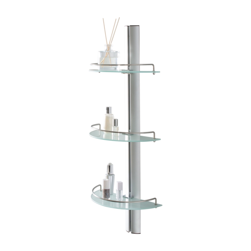 3 Piece Tiered Shelf with Adjustable Shelves