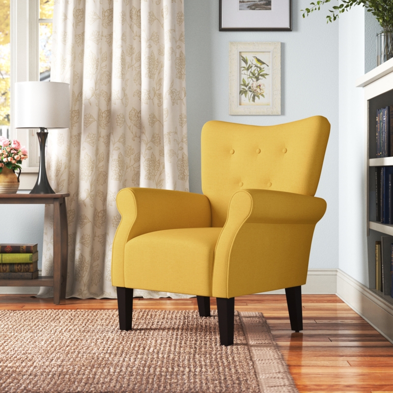 30.3" Wide Tufted Upholstered Armchair
