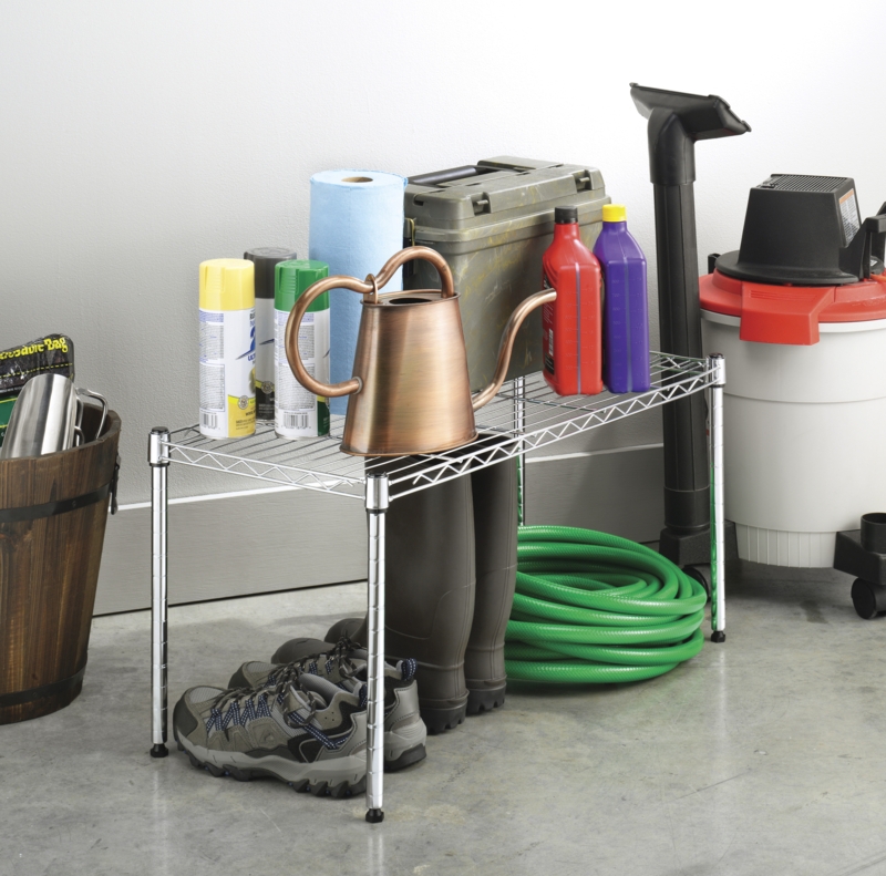 30'' W Metal Height -Adjustable Shelving Unit