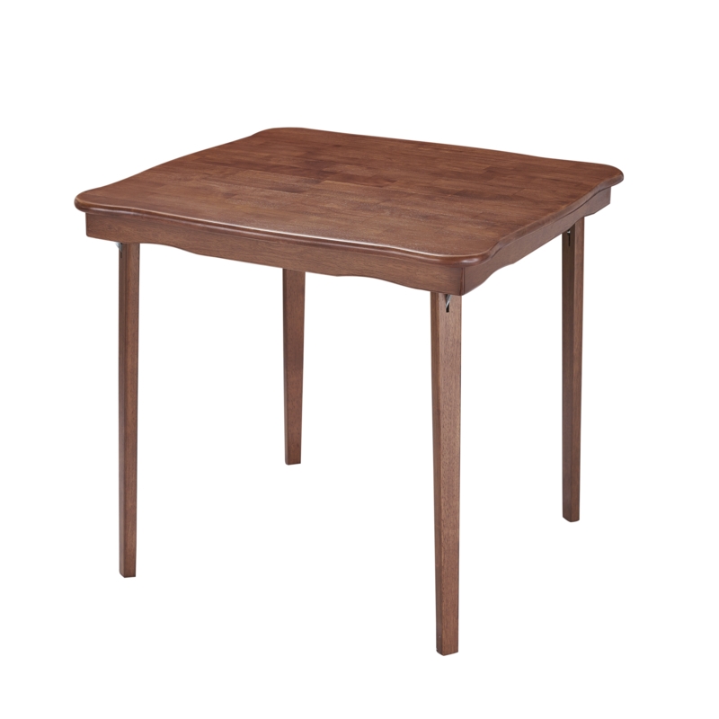 32'' Solid Wood Square Portable Folding Table