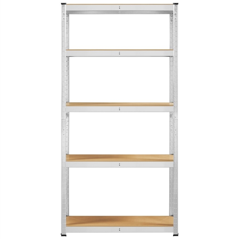 35.5'' W Metal Height -Adjustable Shelving Unit
