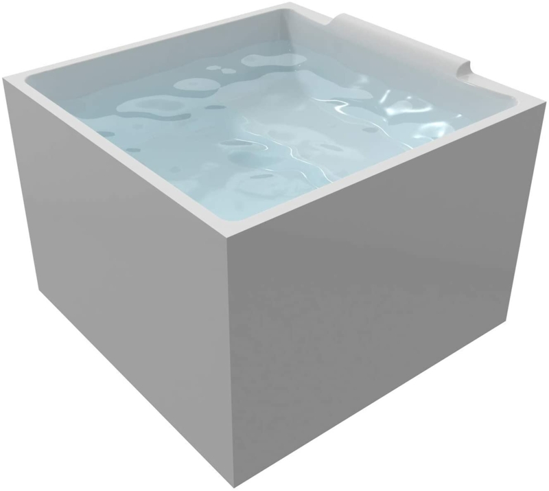 39'' x 39'' Freestanding Soaking Acrylic Bathtub