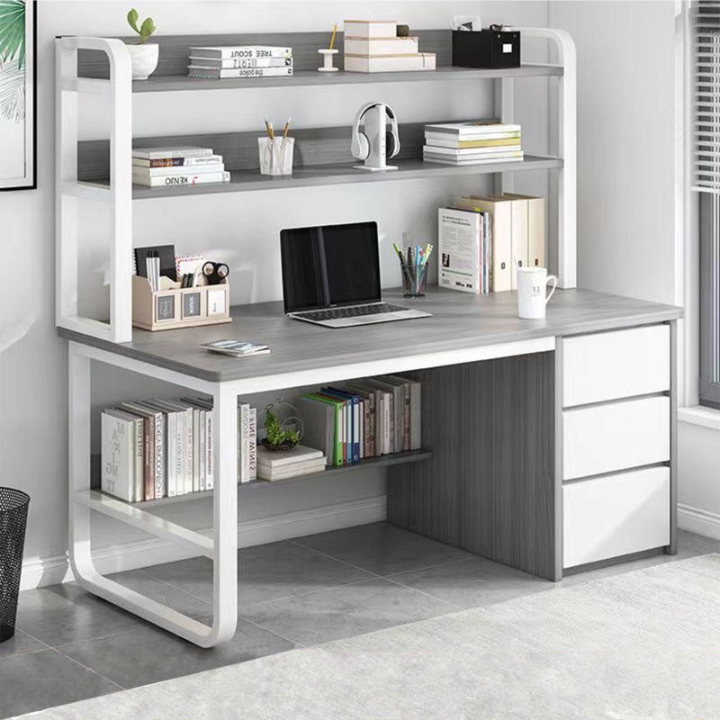 55.12'' W Rectangle Desk with Hutch