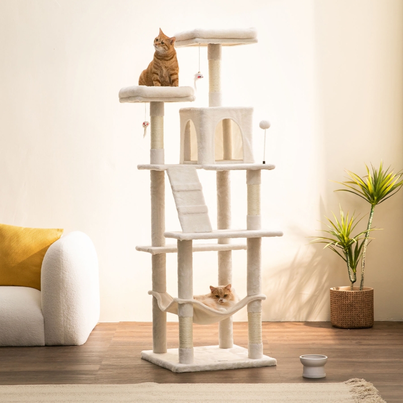 70.1" Large Cat Tree Cat Condo