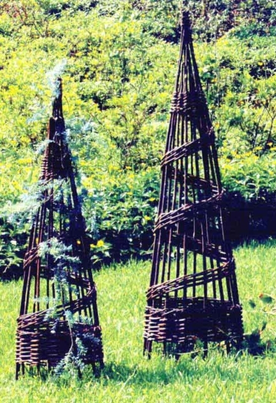 72'' H x 18'' W Wood Obelisk Trellis
