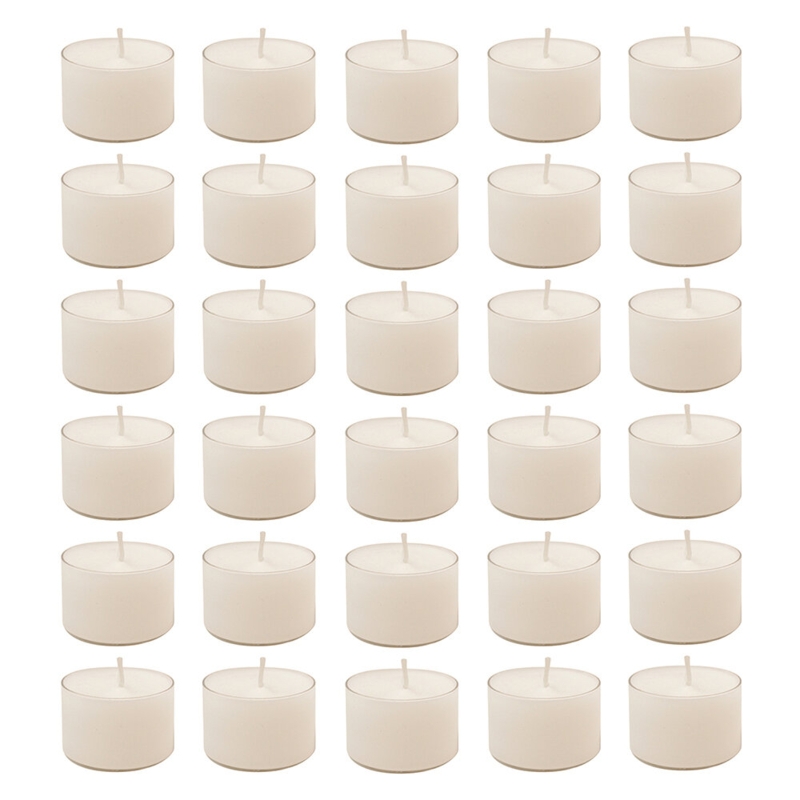 8 Hour Tea Light Candles (Set of 30)