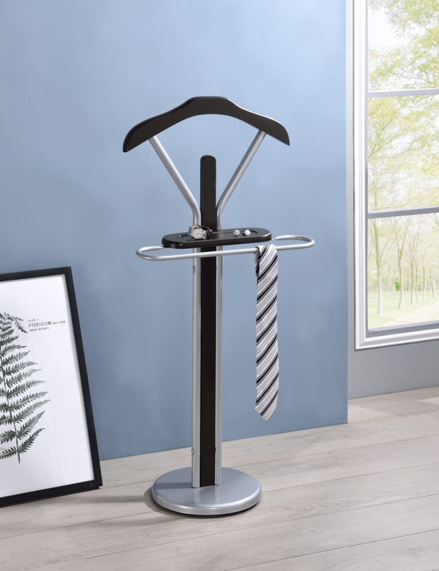 Adorian Solid Wood Freestanding Valet Stand