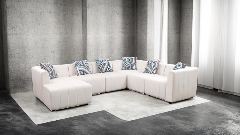 Adriatic 6 - Piece Upholstered Sectional