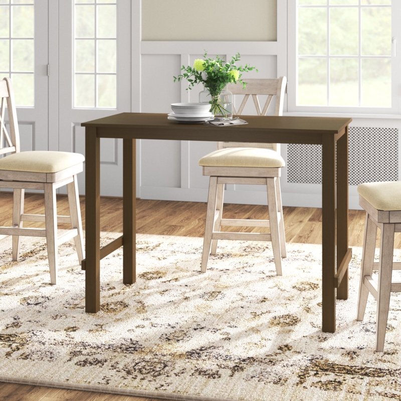 Alberica Solid Wood Base Dining Table