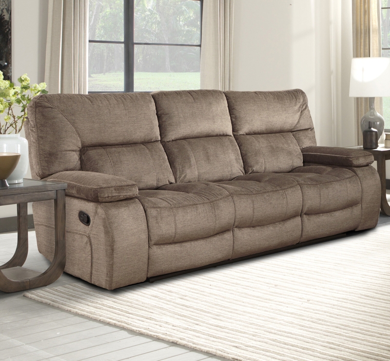 Aleeccia 86.5'' Upholstered Reclining Sofa