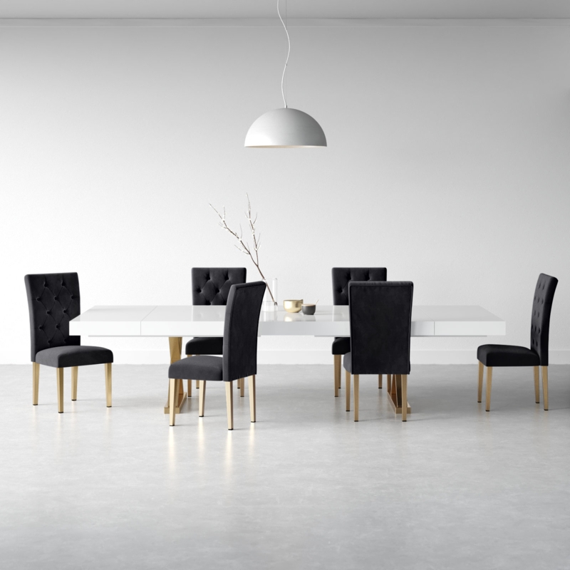 Alexandrie 7 - Piece Extendable Double Pedestal Dining Set