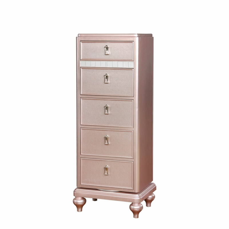 Alisson 5 - Drawer Dresser with Mirror