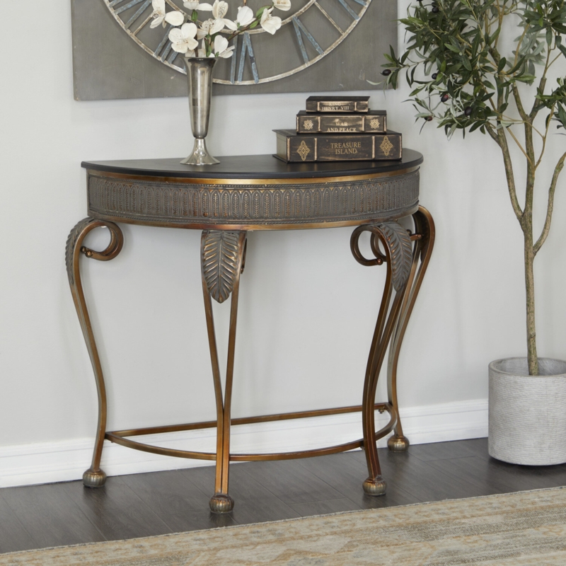 Allura 41'' Iron Console Table