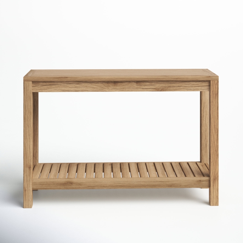 Amett 47.25'' Solid Wood Console Table