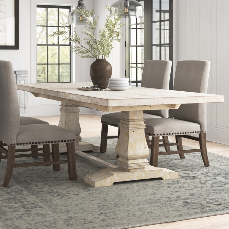 Amlie Extendable Solid Wood Dining Table