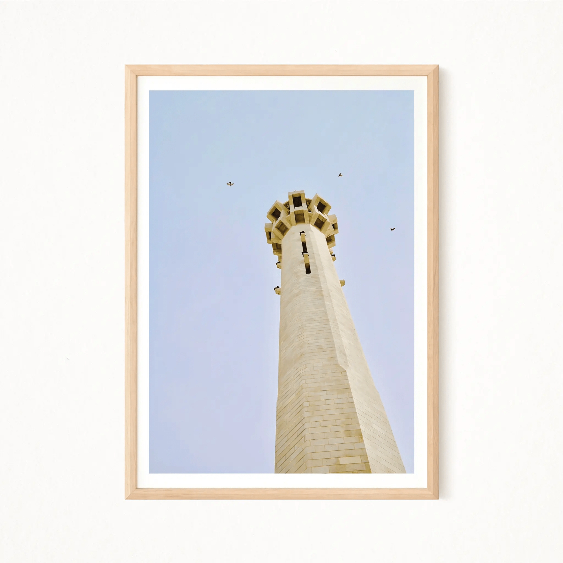 Amman Chromatica Poster - Medium - 40x50 cm / 16x20 / Black Wood