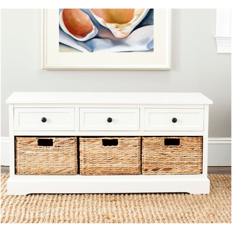 Aneiyah Upholstered Storage Bench