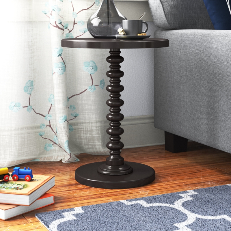 Anguilla Pedestal End Table