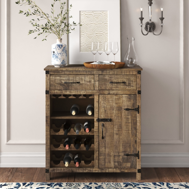 Archimedes 37'' Wine Bar