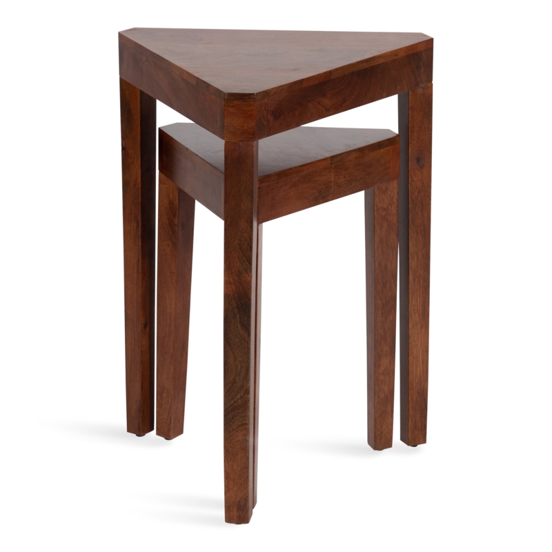 Ardentown Solid Wood 3 Legs Nesting Tables